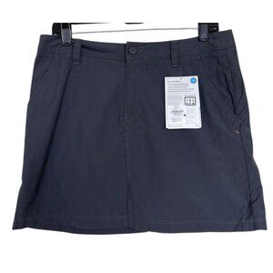 Icebreaker Destiny Skirt Women’s Size 28 6 Merino Wool Cotton Blend Mini Grey